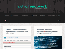 Tablet Screenshot of extrem-network.com